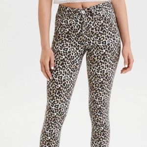 Cheetah Print Jeans